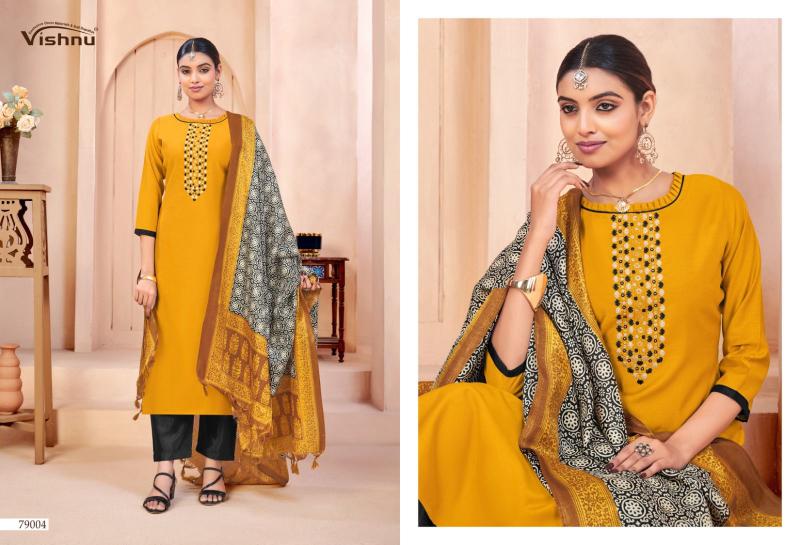 Vishnu evanka vol 15 dress material wholesale business